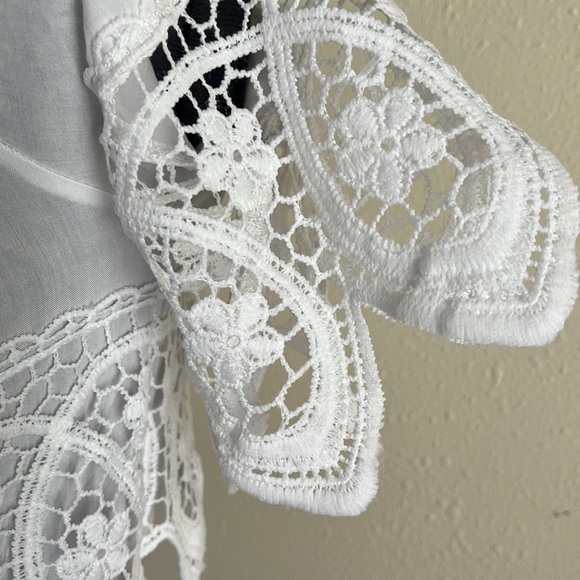 Crochet Tube Top White - Picture 3 of 6